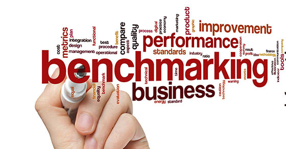 Benchmarking to gauge risk in business valuation